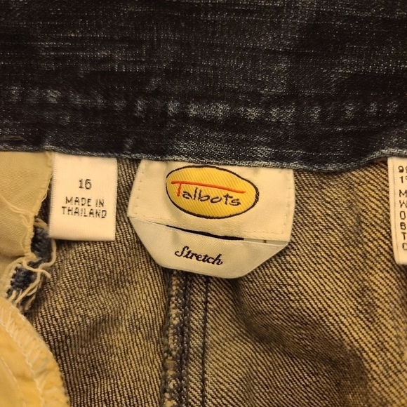 Talbots stretch jeans, sz 16 - Picture 4 of 4